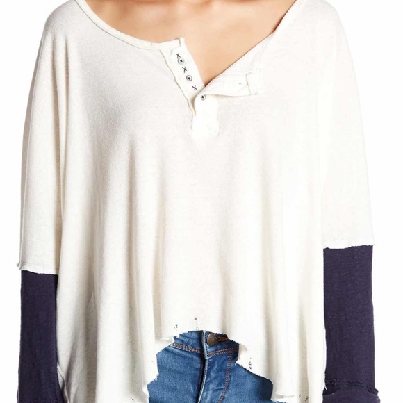 Free People We The Free Star Henley - Picture 6 of 6